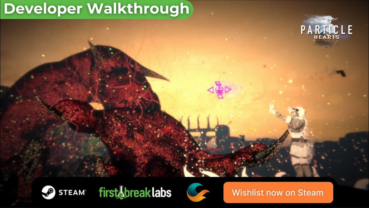 Particle Hearts developer walkthrough video teaser