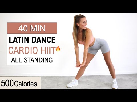 40 MIN Latin Dance Cardio HIIT | Fat Burning Workout | Fun, Sweaty, Motivating, No Repeat