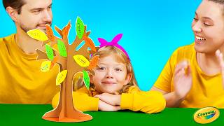 Crayola Fun and Easy Thanksgiving Crafts For the Whole Family!