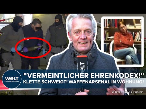 RAF-TERRORISTIN: Klette schweigt! "Vermeintlicher Ehrenkodex!" Waffenarsenal in Wohnung gefunden