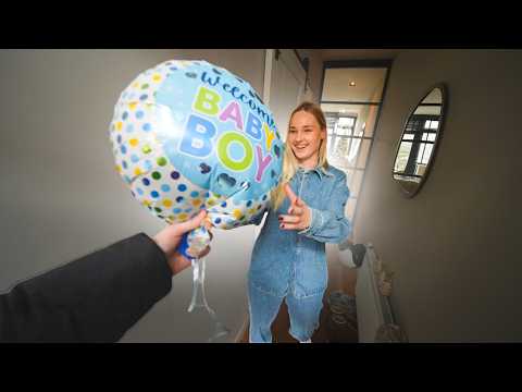 WELKOM BABY BOY! WIJ MOGEN EINDELIJK OP BEZOEK...