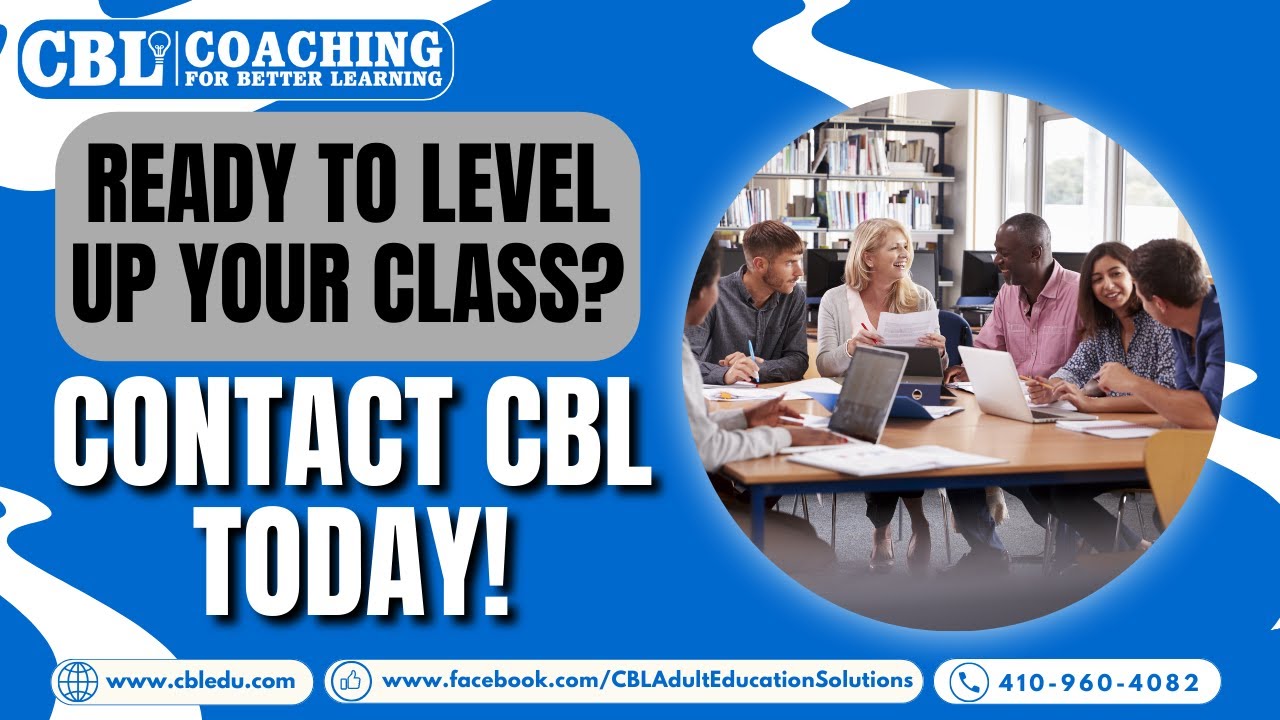 Ready to Level Up Your Class? Contact CBL Today!