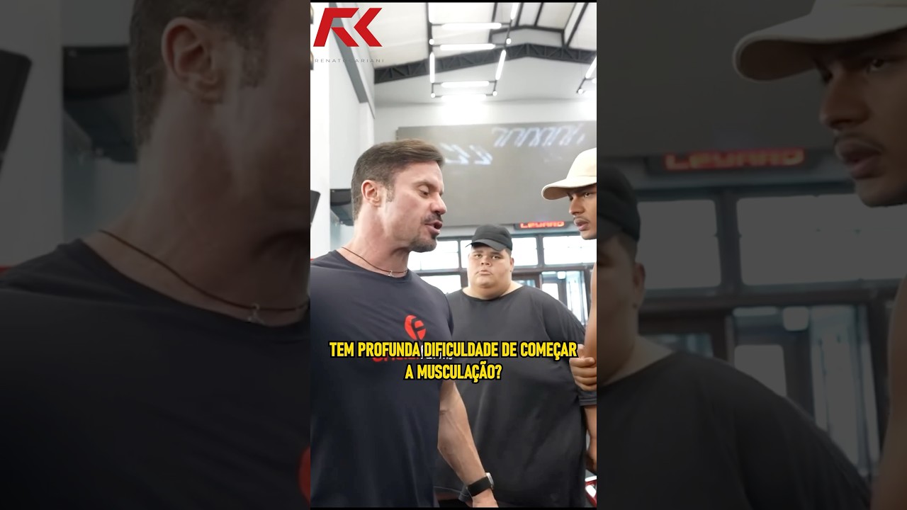 É POR ISSO QUE VOCÊ TEM DIFICULDADE DE FAZER MUSCULAÇÃO! #renatocariani #musculação #treino #dieta