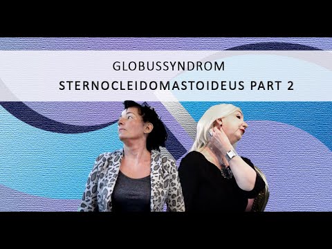 STERNOCLEIDOMASTOIDEUS,  längliche Dehnung- GLOBUSSYNDROM, Enge im Hals, Dauerheiserkeit: Teil 40