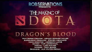 THE CREATORS AND CAST OF DOTA: DRAGON'S BLOOD. A ROBSERVATIONS SPECIAL EDITION video