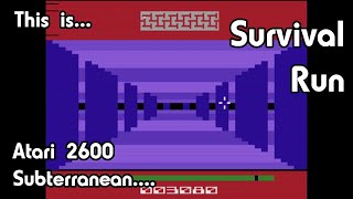 This is Survival Run for the Atari 2600