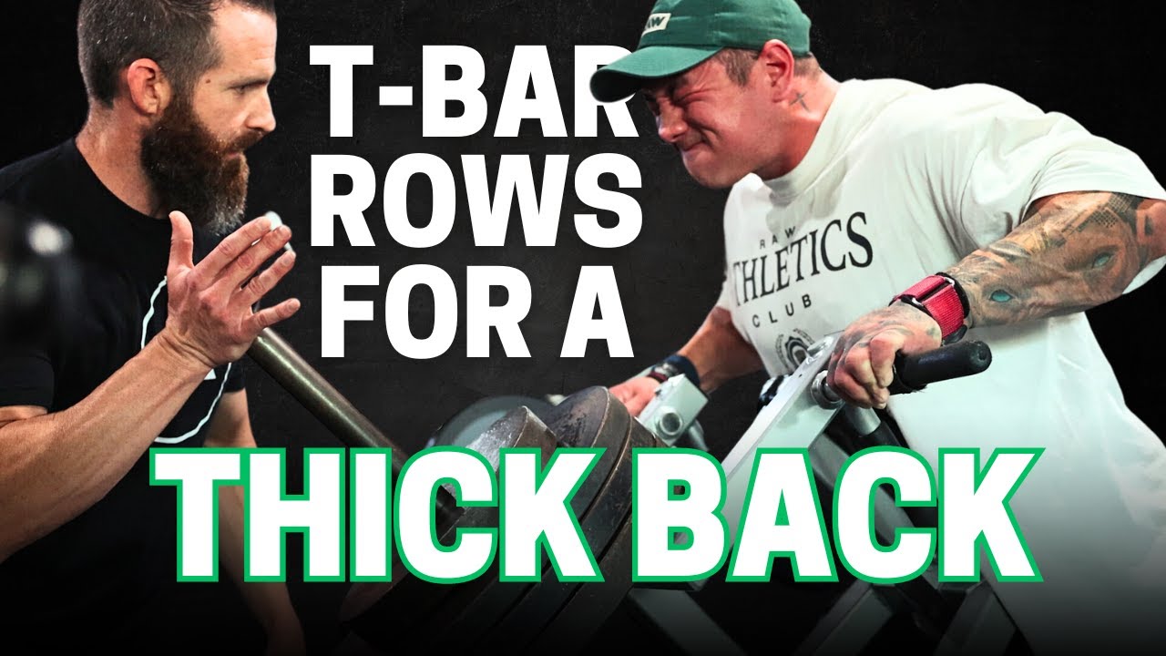 How to perform T-Bar rows for a huge back with Hypertrophy Coach Joe Bennett