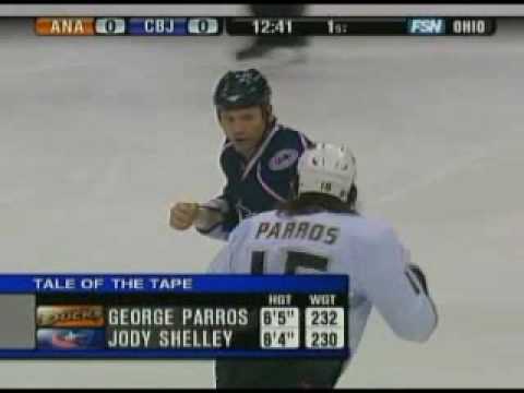 George Parros vs Jody Shelley