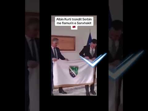 Sandzak Newes Country in the Balkan is Coming ?  Kosovo PM with Sandzak Flag 🇽🇰🇦🇱⚜️