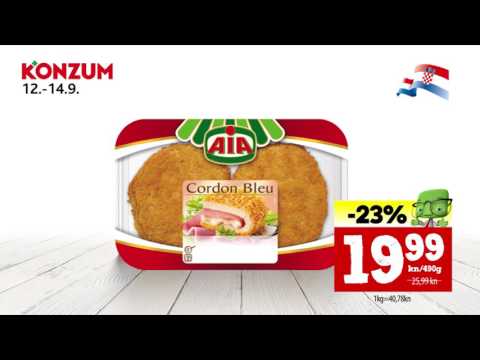 Konzum Akcija ponedjeljak - srijeda, 12.9. - 14.9.