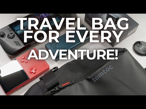 The Perfect Electronics Travel Bag for Every Adventure - Tomtoc 7L EDC Sling