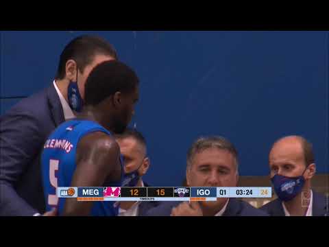 ABA Liga 2020/21, Round 14 match: Mega Soccerbet - Igokea (9.1.2021)