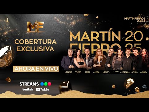 MARTIN FIERRO 2025 - LA GRAN FIESTA DE LA TV con FEFE BONGIORNO