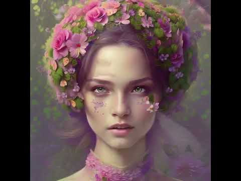 Gorgeous Divine Feminine Art Generated by AI in Many Styles