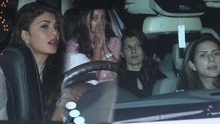 Jacqueline Fernandez And Ex-Girlfriend Sangeeta Bijlani Visit Salman Khan After Final Verdict!