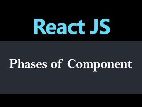 Phases of Component in React JS Hindi