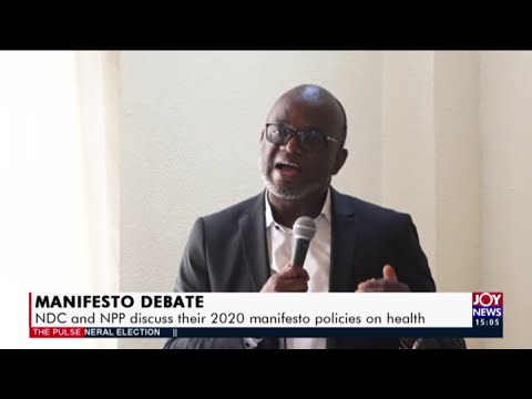 Manifesto Debate: NDC and NPP discuss their 2020 manifesto policies on health (28-10-20)