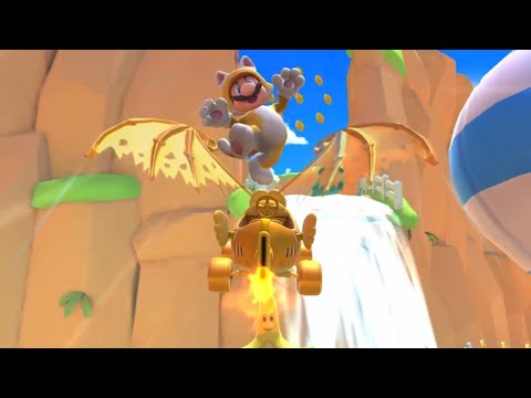 Mario Kart Tour: Cat Mario Gameplay (#7) - Wii Koopa Cape R