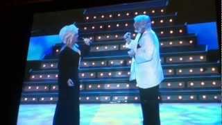 Sherry Gordon as Dolly Parton with Mark Hinds as Kenny Rogers