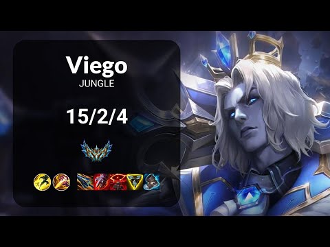 Viego vs Lee Sin JUNGLE - KR CHALLENGER Patch 14.21
