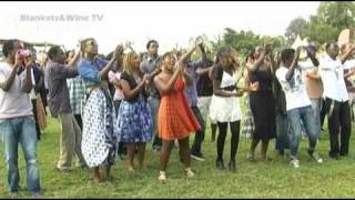 Just a Band &quot;Ha-He&quot; Makmende Theme song Live@Blankets and wine July 2011