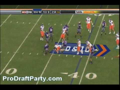 LB Daryl Washington Highlights/Lowlights 2009 TCU vs Boise St.