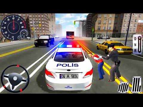 US Police Car Transporter Driving - Police Trailer Truck Driver Simulator 3D - Android GamePlay