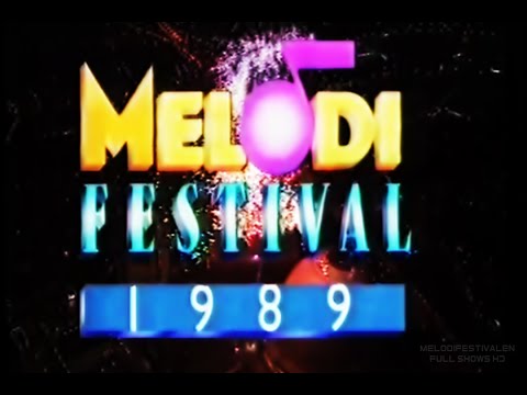 Melodifestival 1989 (Full Show)