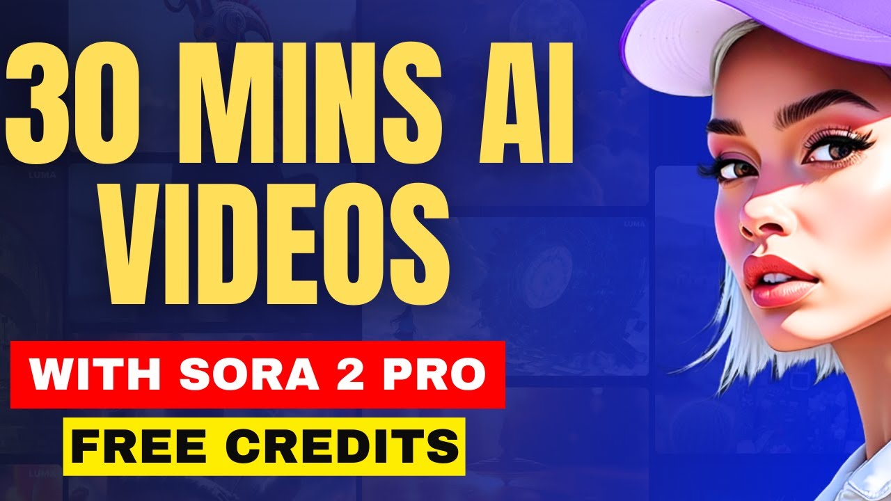 Generate 30-Minute Long AI Videos with SORA 2 PRO (FREE CREDITS)