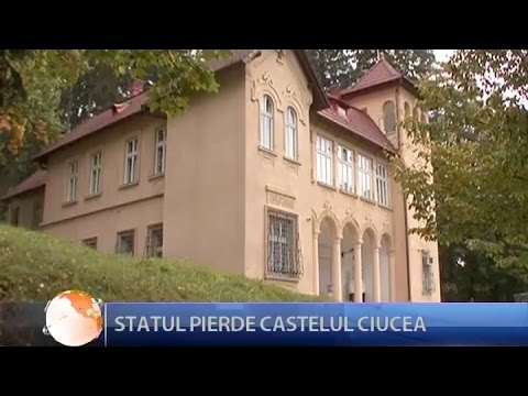 Statul a pierdut Castelul Ciucea, în care se află Muzeul Memorial "Octavian Goga"