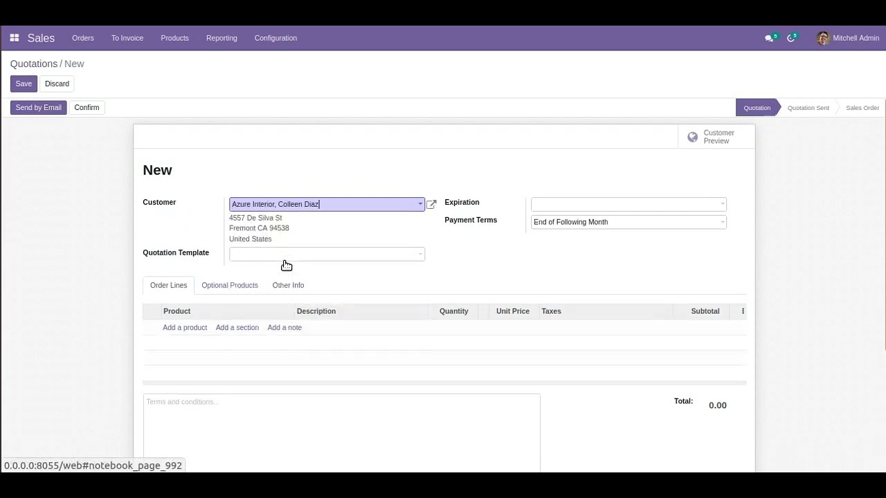 Odoo Sales Barcode Scanning