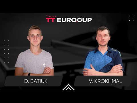 13:40 Dmytro Batiuk - Vitalii Krokhmal 14.12.2023 TT Euro.Cup Ukraine Master. TABLE 4