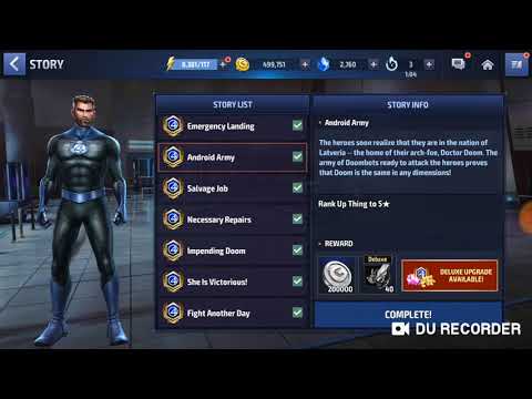 MARVEL Future Fight Fantastic Four Epic Quest Story List
