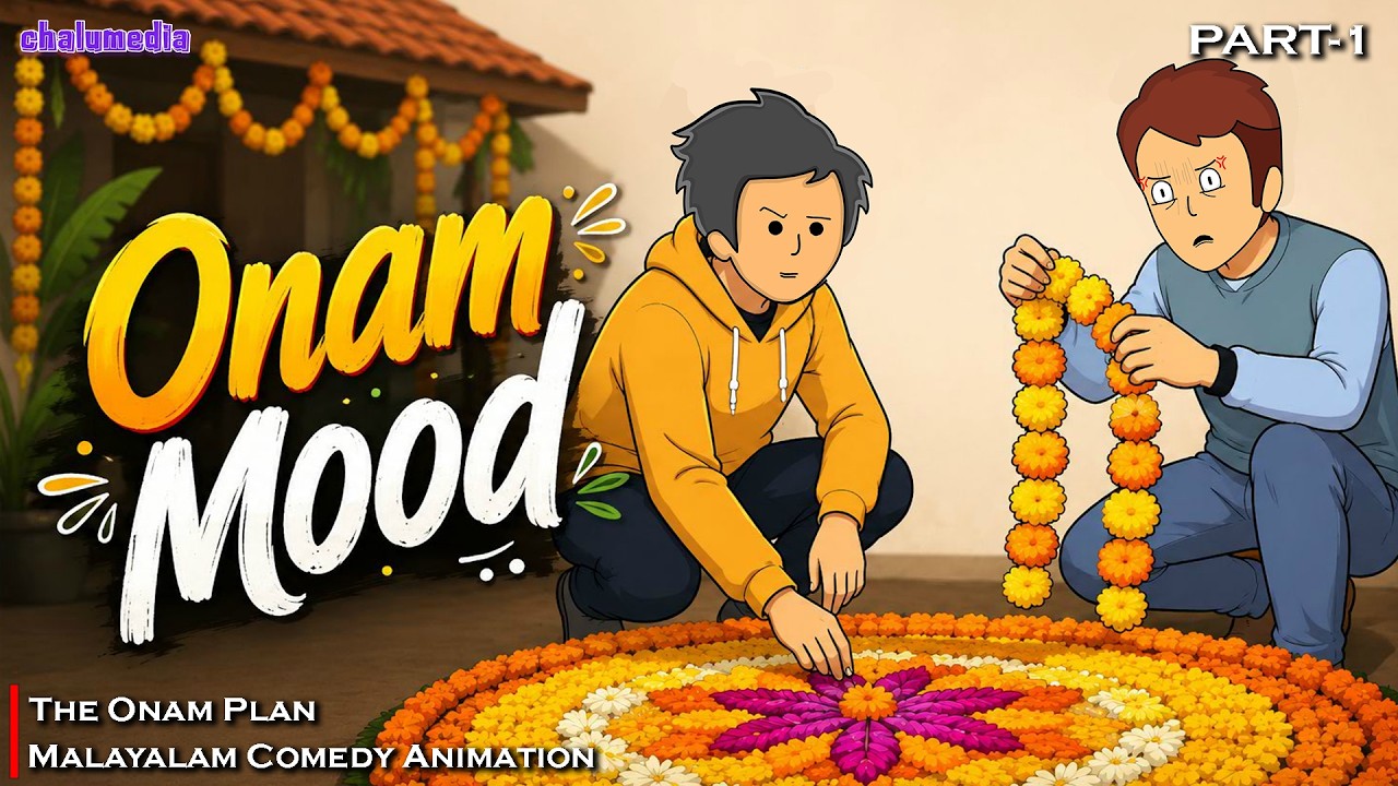 Onam Mood 2k26 | Malayalam Comedy Animation | ChaluMedia