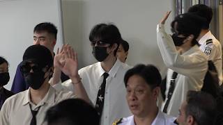 D4｜Desire4 (黄星、邱鼎杰、李沛恩、江衡) 香港空港 Hong Kong Airport Arrival 20260820 (Shanghai→Hong Kong)