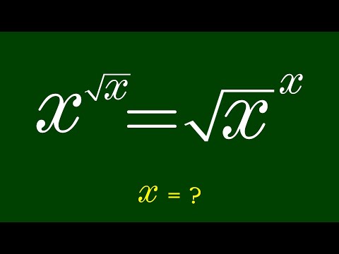 A Nice Algebra Problem | Math Olympiad | Find the value of x=?