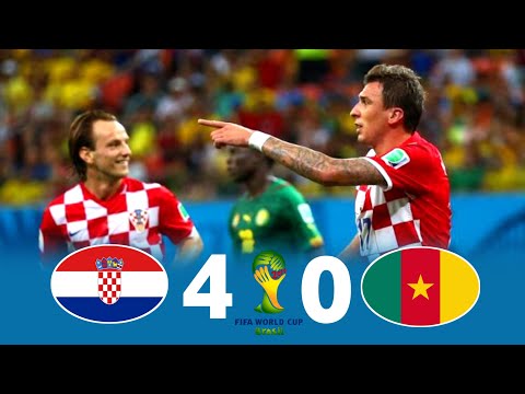 Croatia 4×0 Cameroon | 2014 World Cup Extended Highlights & All Goals HD