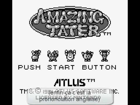 Amazing Tater Game Boy