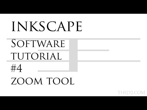 Inkscape Software Tutorial #4 Zoom Tool