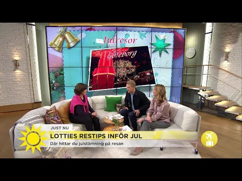 Resmålen där du hittar julstämningen – "Stockholm får passa sig" - Nyhetsmorgon (TV4)