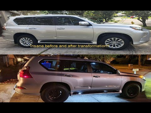 GX460 Lift Kit Install - DYI Save money and look great!!