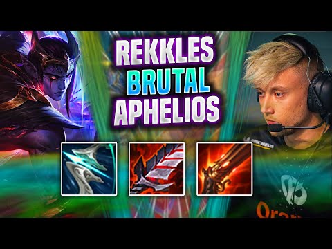 REKKLES BRUTAL GAME WITH APHELIOS! - KC Rekkles Plays Aphelios ADC vs Zeri! | Season 2022