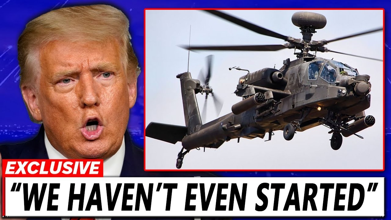 After Losing One F-15… The U.S. Unleashes Dozens of AH-64 Apaches Over Iran