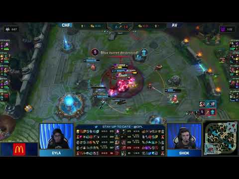 Chiefs LoL HIGHLIGHT: OPL end game comeback vs Avant!