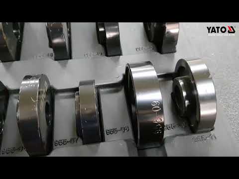 Съемник подшипников ступицы YATO 23 шт, набор (YT-2541)