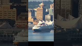 Last dance at cruise end with Disney Magic spin in Vancouver