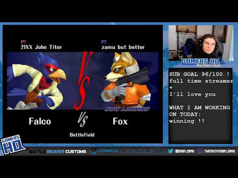 GPOG May - John Titor (Falco) vs Zamu (Fox) - Top 64 LR1