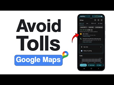 How to Avoid Tolls on Google Maps (Fast & Easy Guide!)