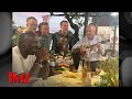 Michael Jordan, Magic Johnson Serenaded At Fancy Restaurant In Italy | TMZ TV