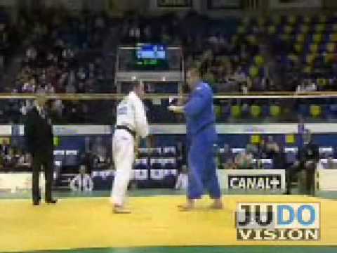 JUDO 2008 World Open Championships: Grzegorz Eitel (POL) - Frederic Demontfaucon (FRA)